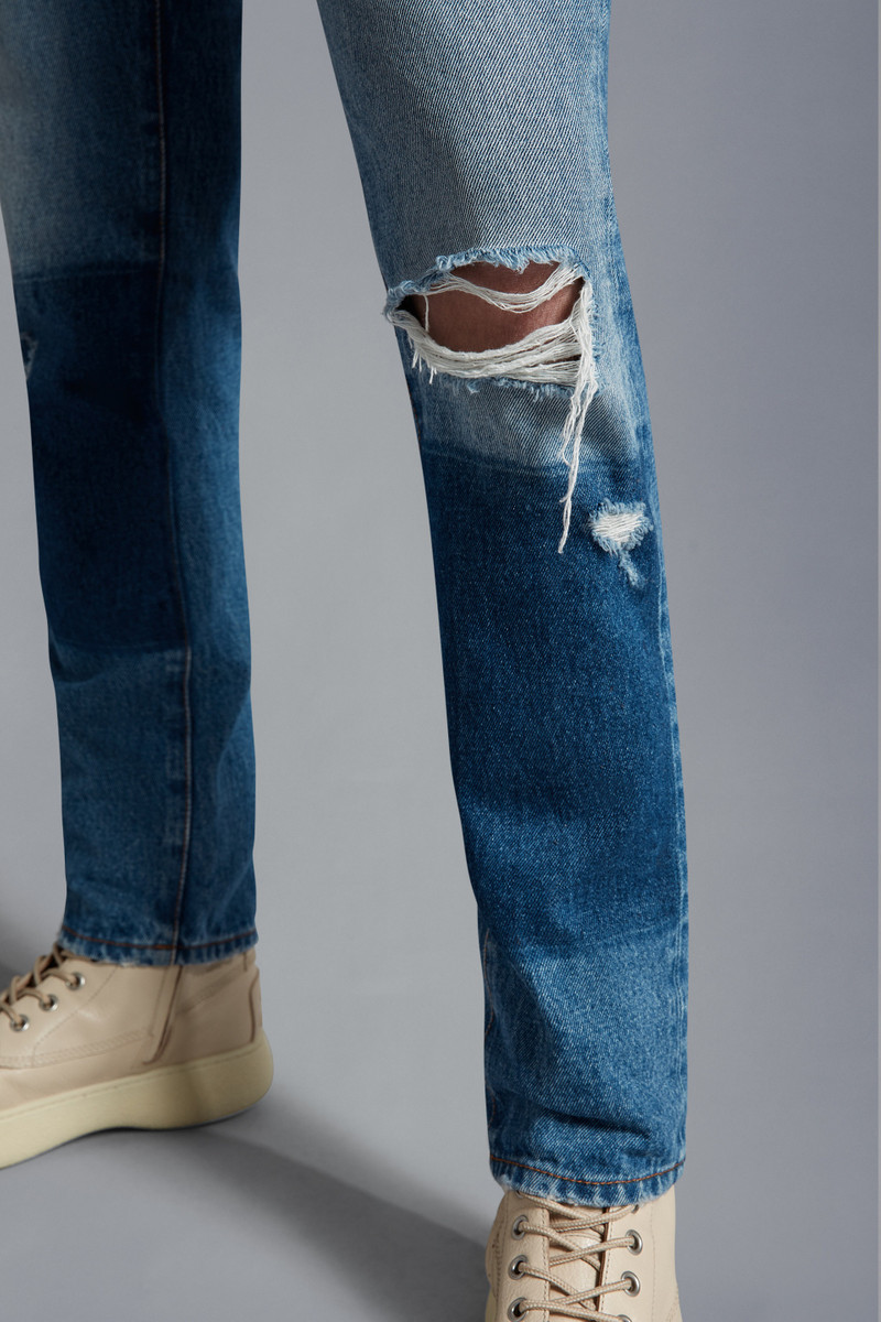 Vintage-Effect Jeans 7