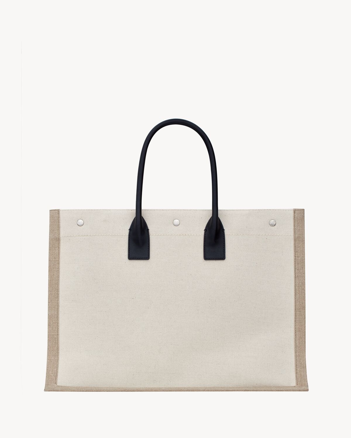 SAINT LAURENT RIVE GAUCHE LARGE TOTE BAG IN PRINTED CANVAS