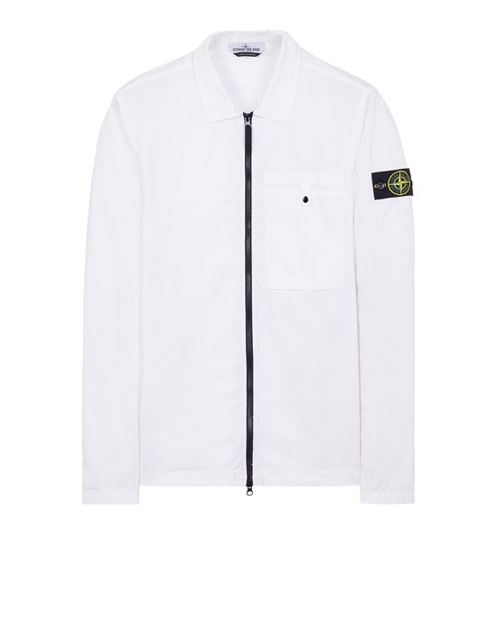 12619 SUPIMA® COTTON TWILL STRETCH-TC WHITE - 1