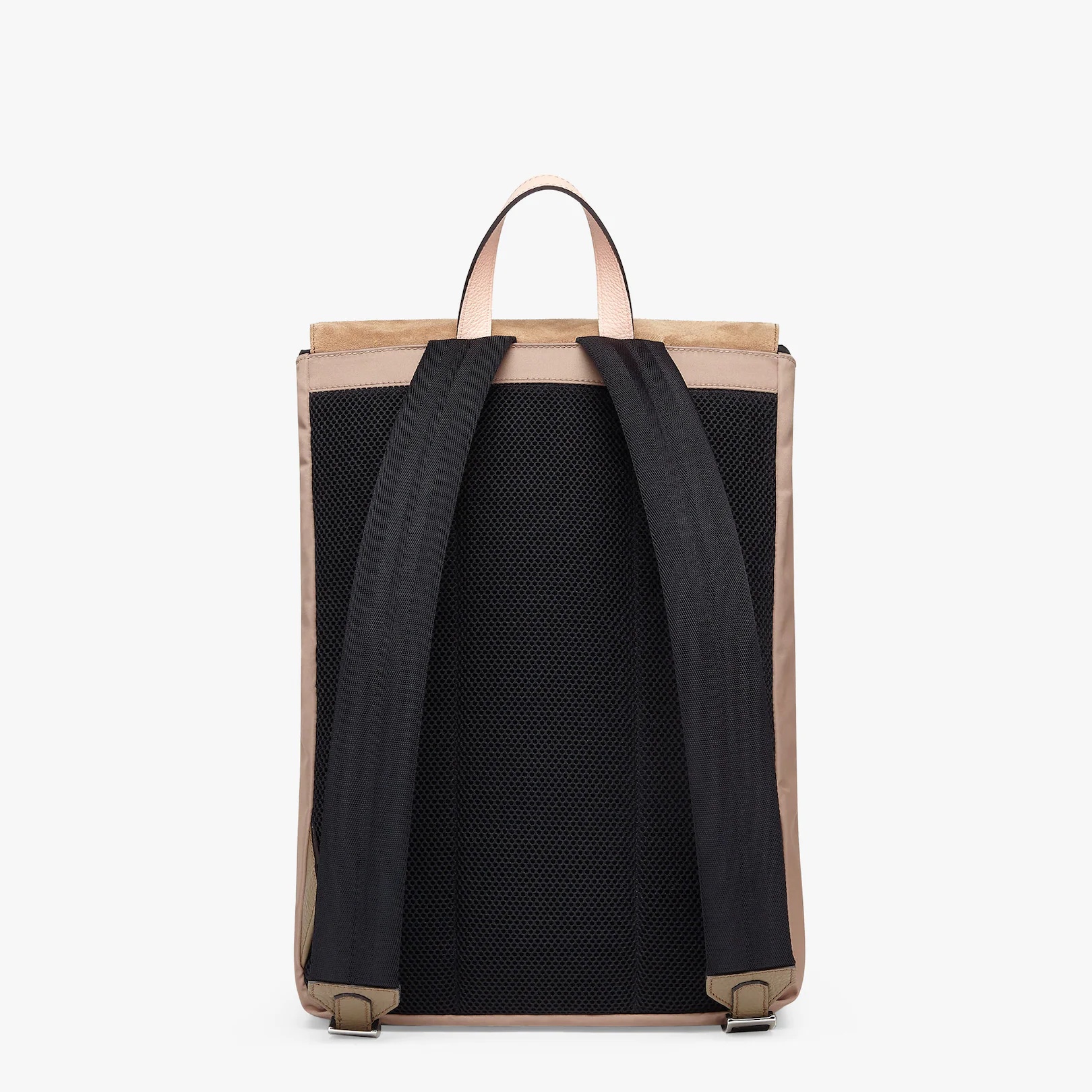 Light brown suede backpack - 3