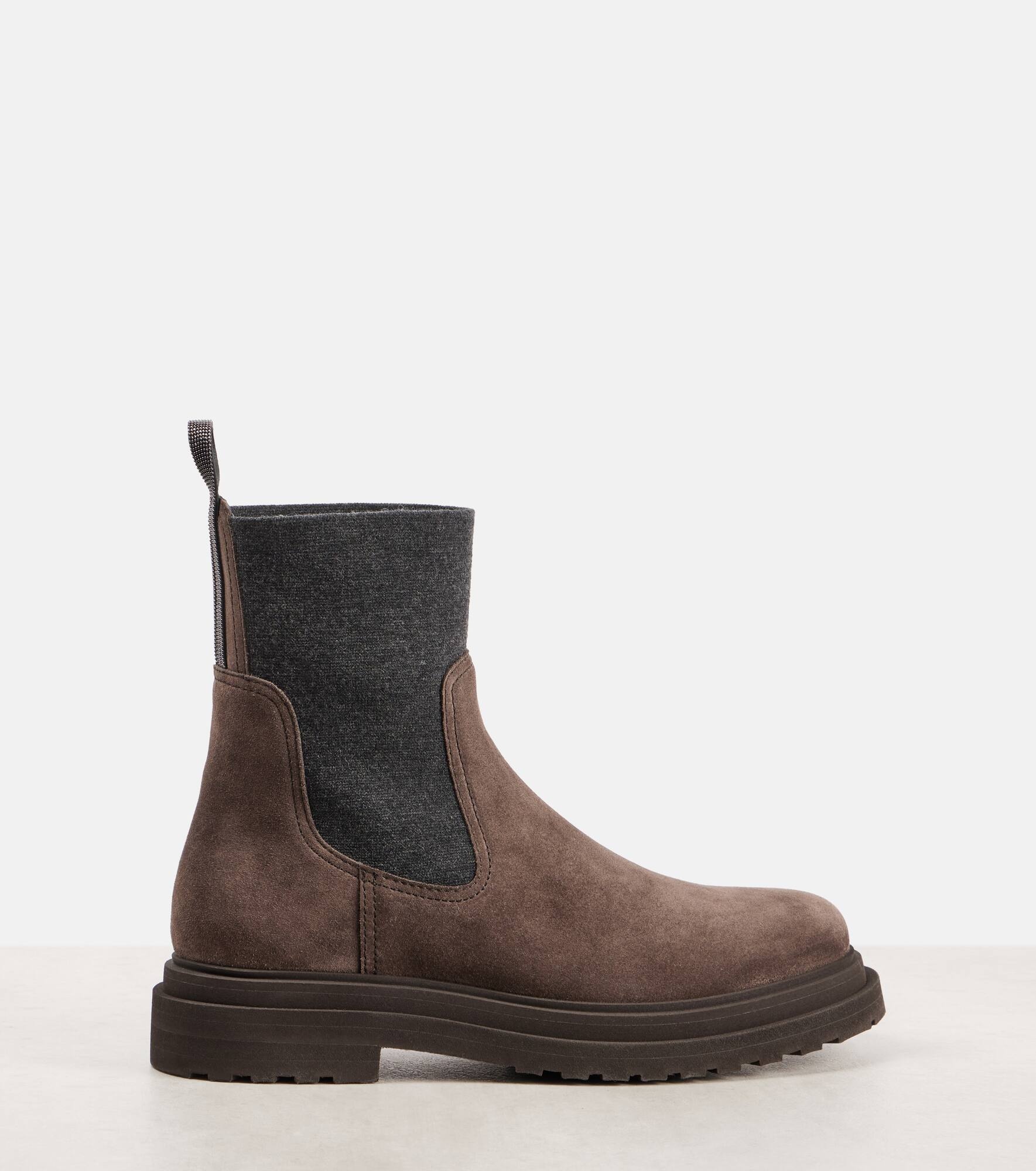 Suede ankle boots - 4