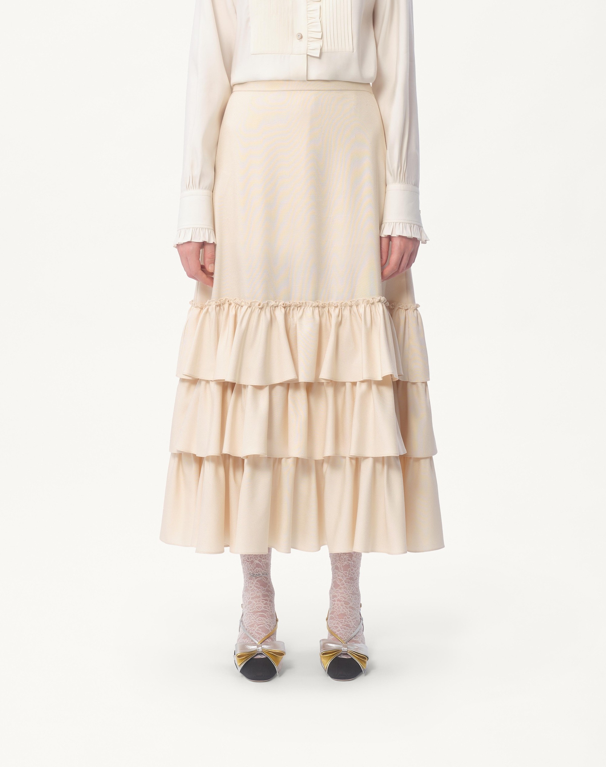 SHANTUNG SKIRT - 5