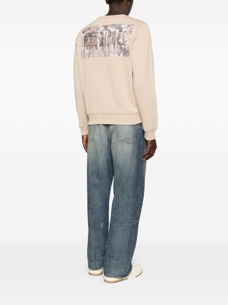 Diesel logo sweatshirt outlook