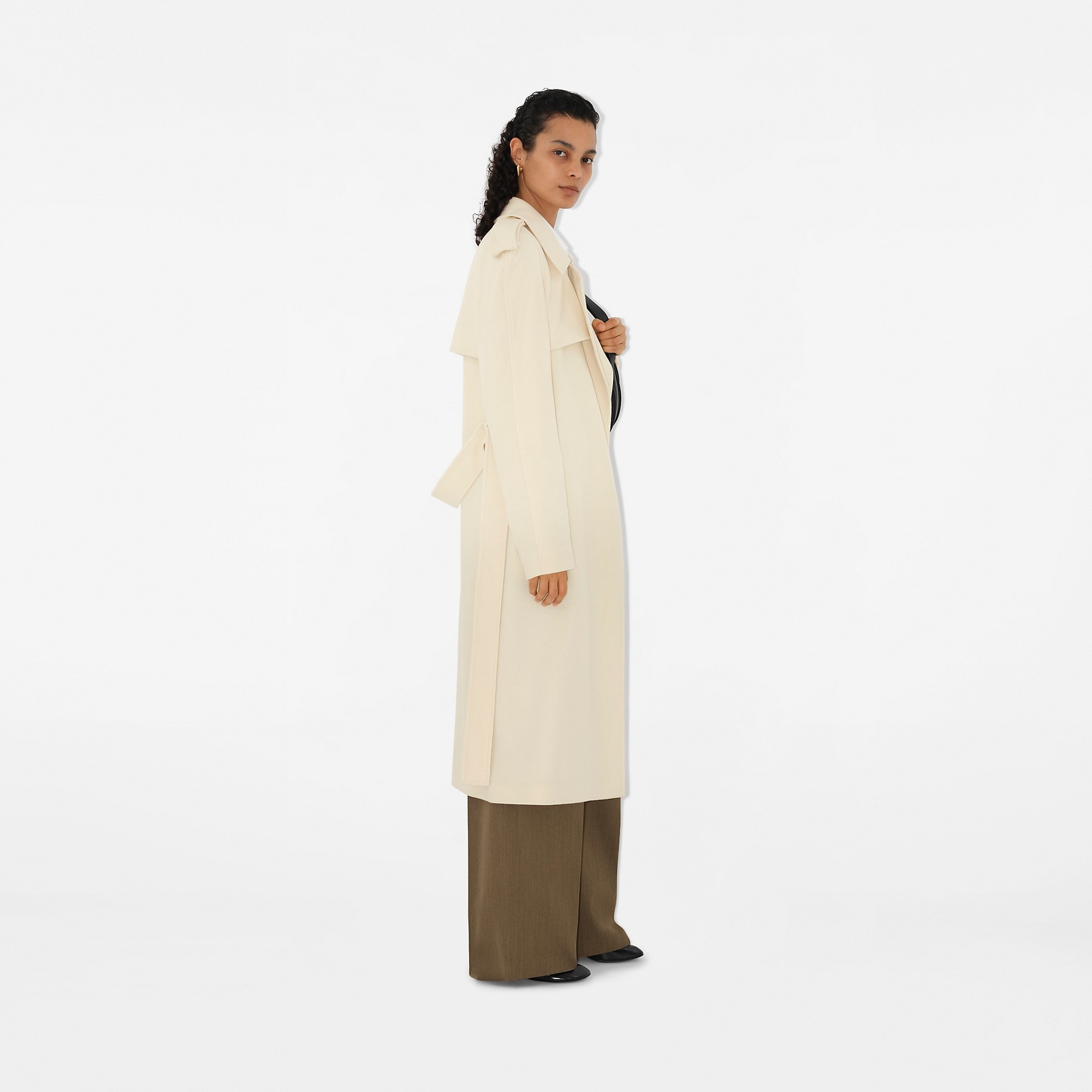 Cashmere Wrap Coat - 3