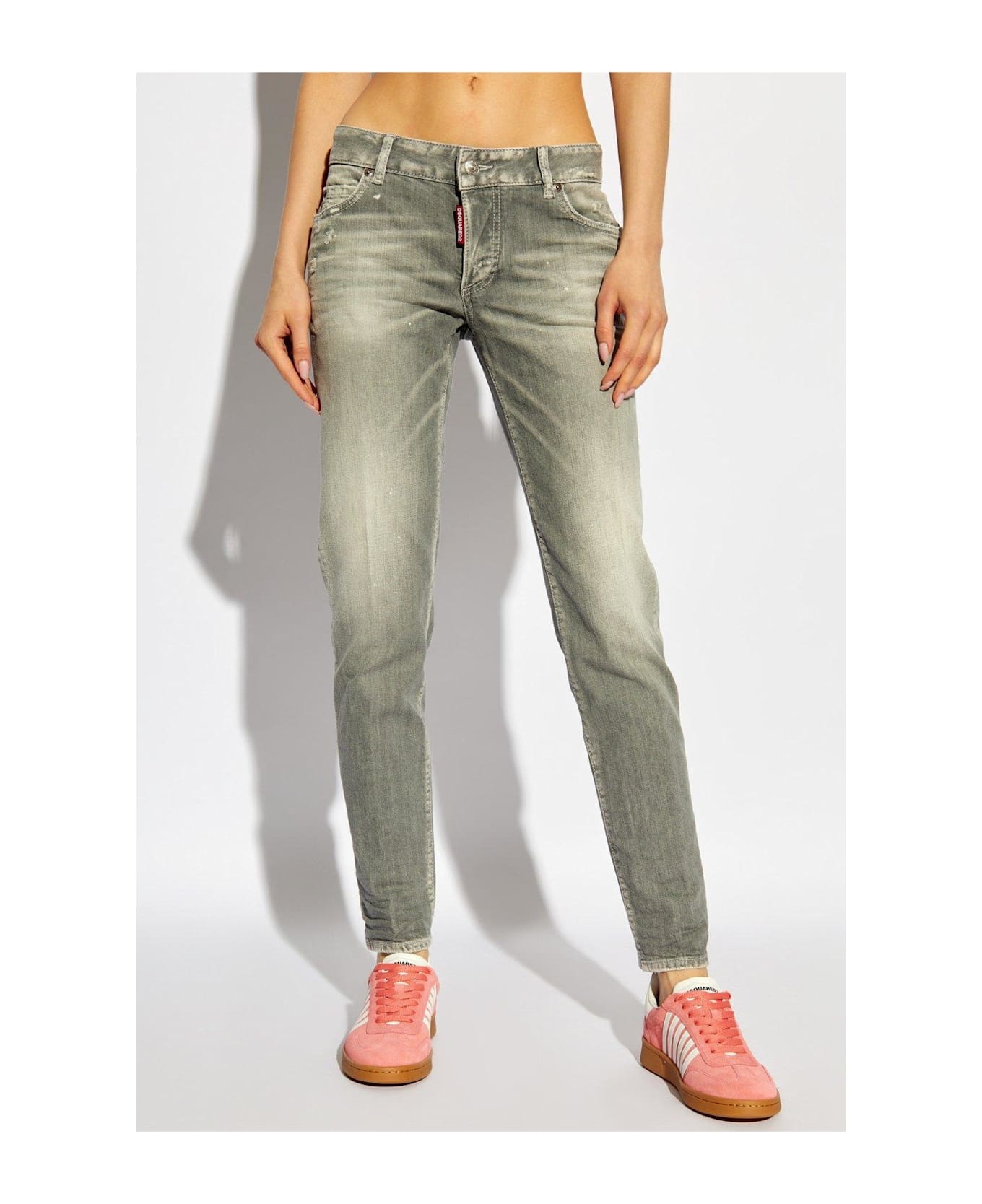 Distressed Straight-leg Jeans - 2