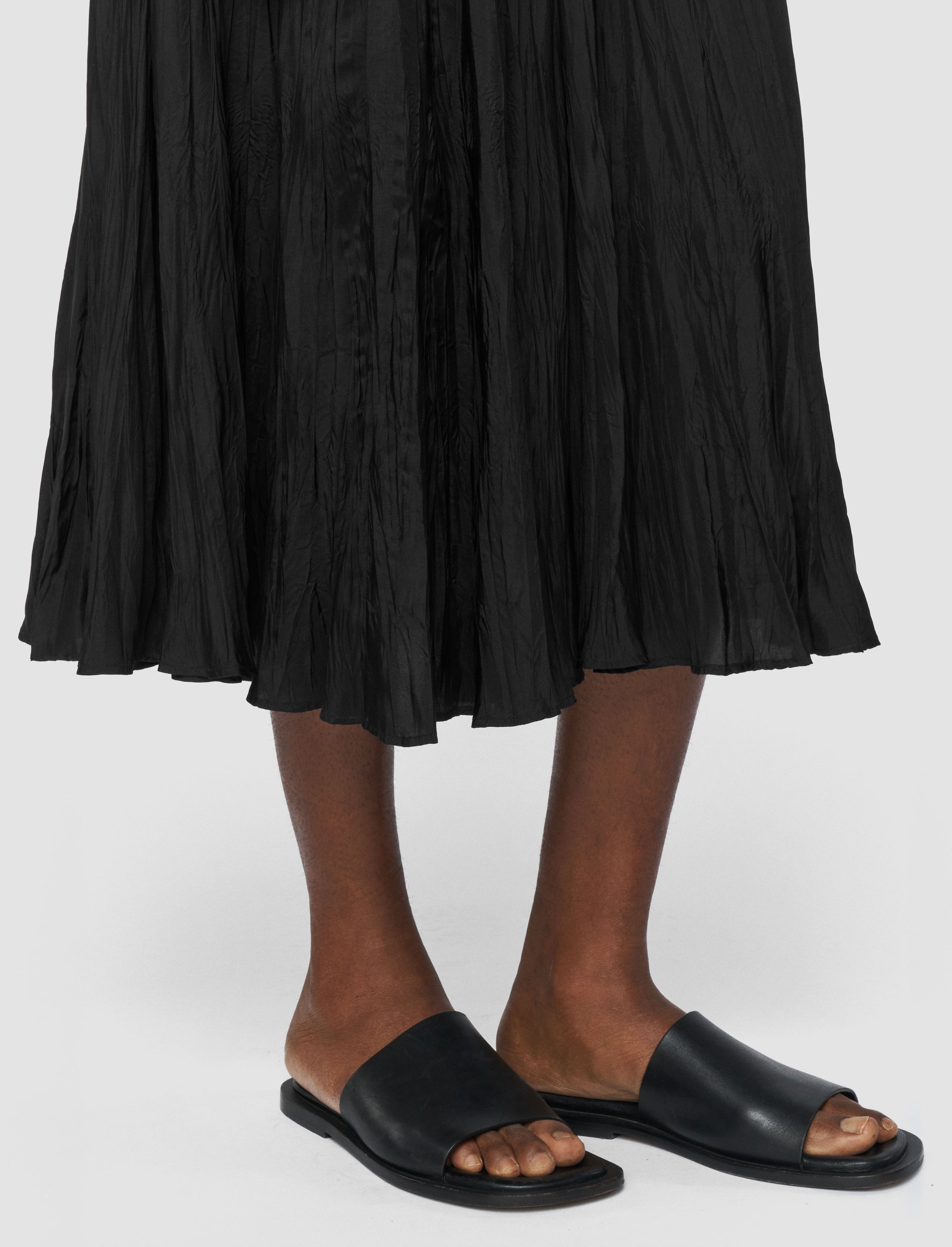 Sully Habotai Silk Skirt - 5