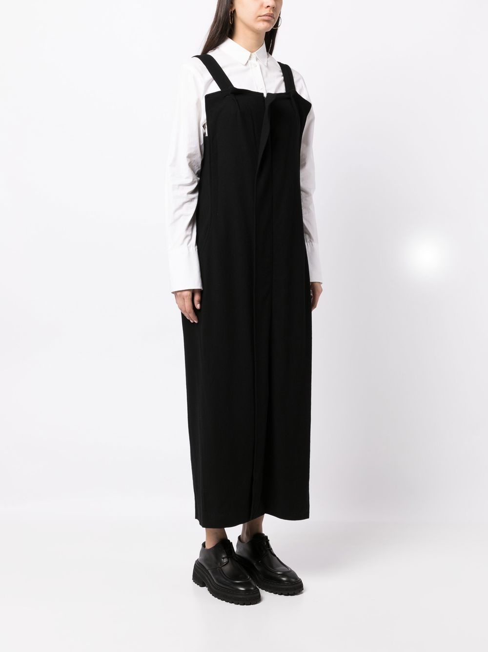 maxi pinafore dress - 3