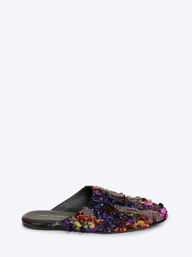 Dries Van Noten EMBELLISHED MULES outlook