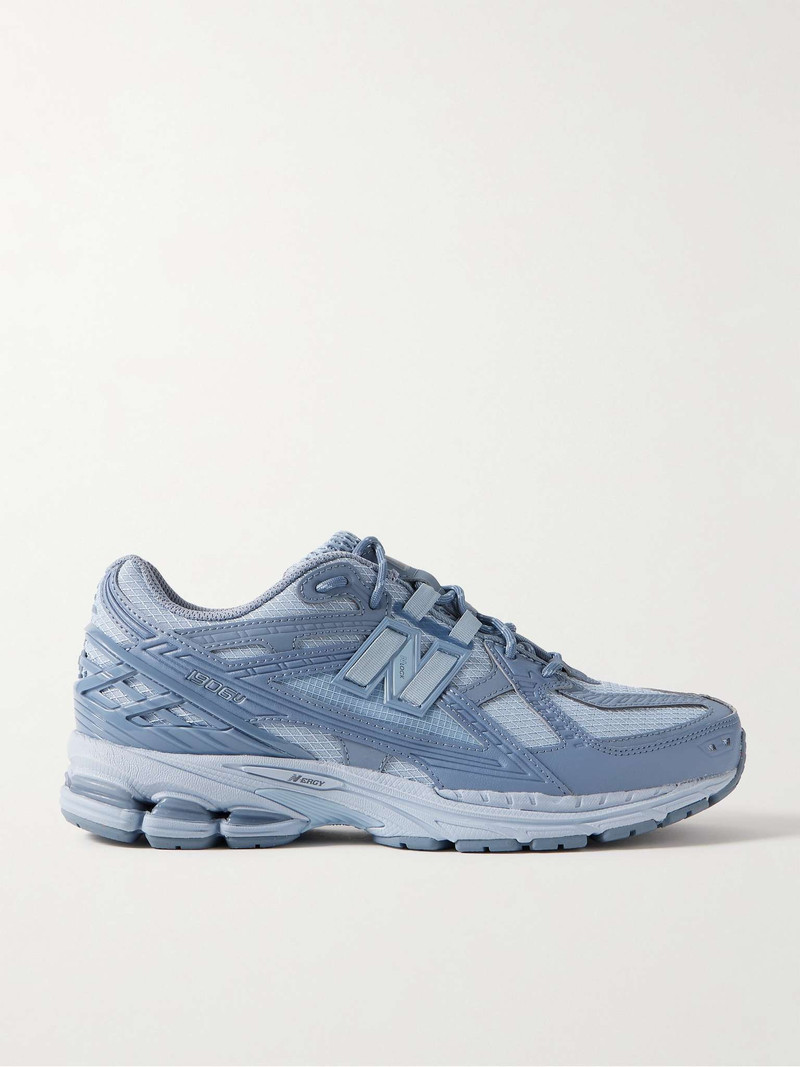 1906 Leather-Trimmed Mesh and Ripstop Sneakers - 1