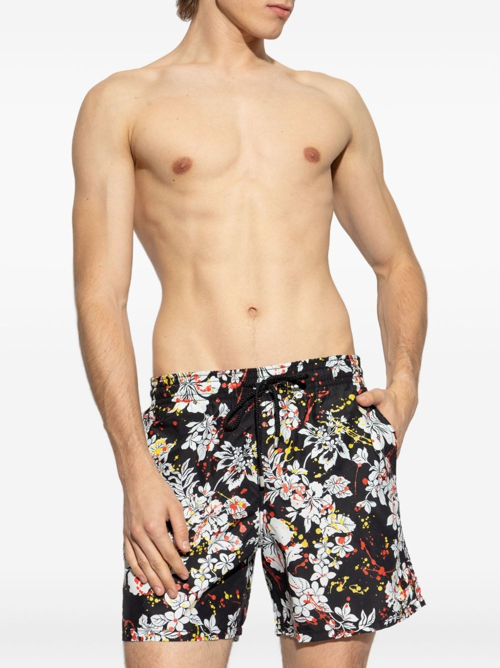 x Vilebrequin floral-print swim shorts - 3