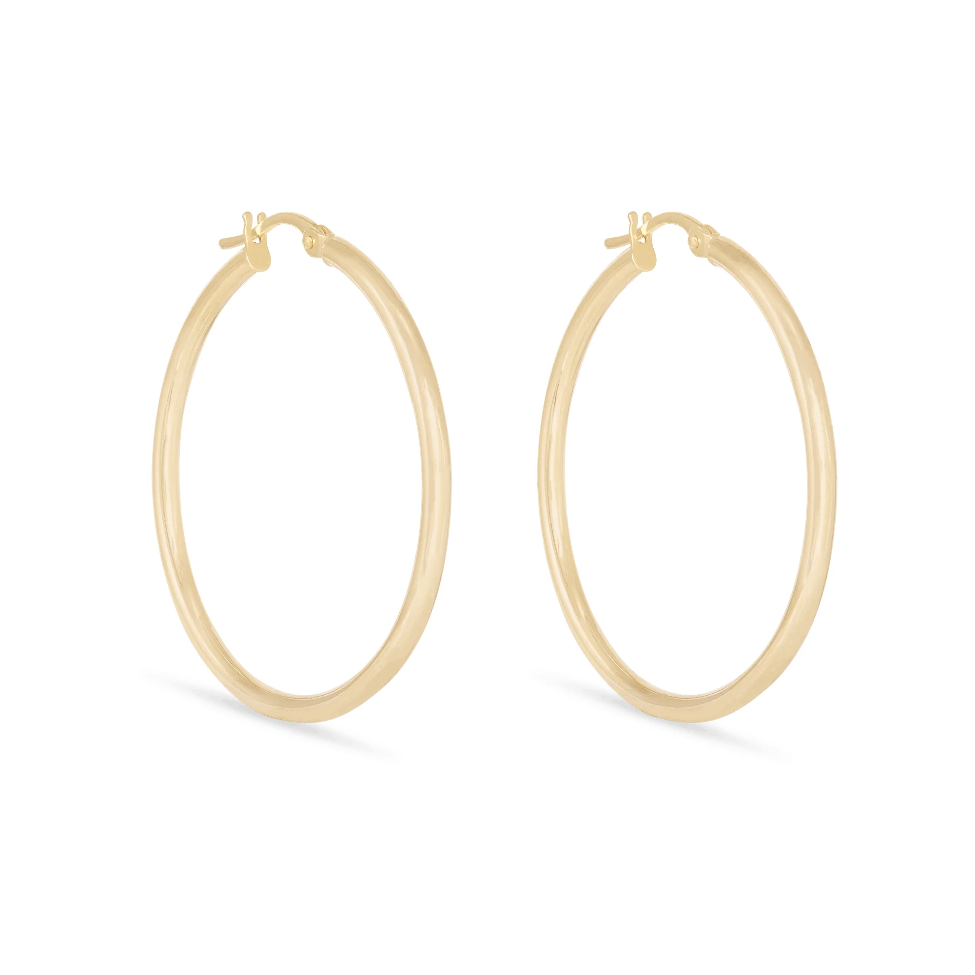 Large Classic Hoops - 1