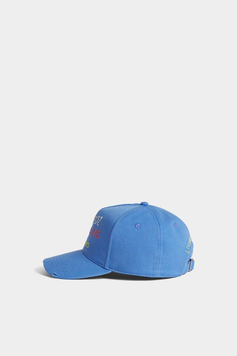 SUMMER LOVERS EMBROIDERED BASEBALL CAP - 3