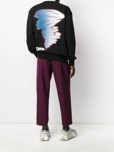 Marni graphic print sweatshirt outlook