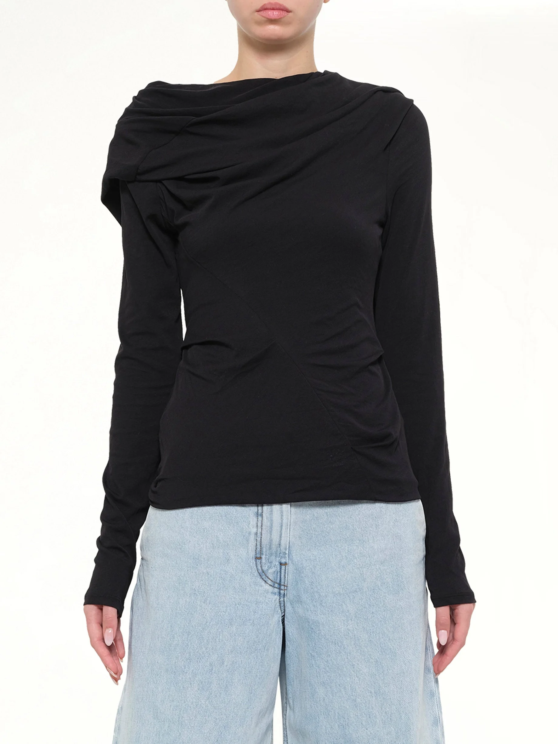 Twist Top in Soot - 1