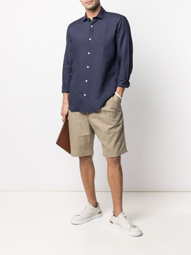 FRESCOBOL CARIOCA classic linen shirt outlook