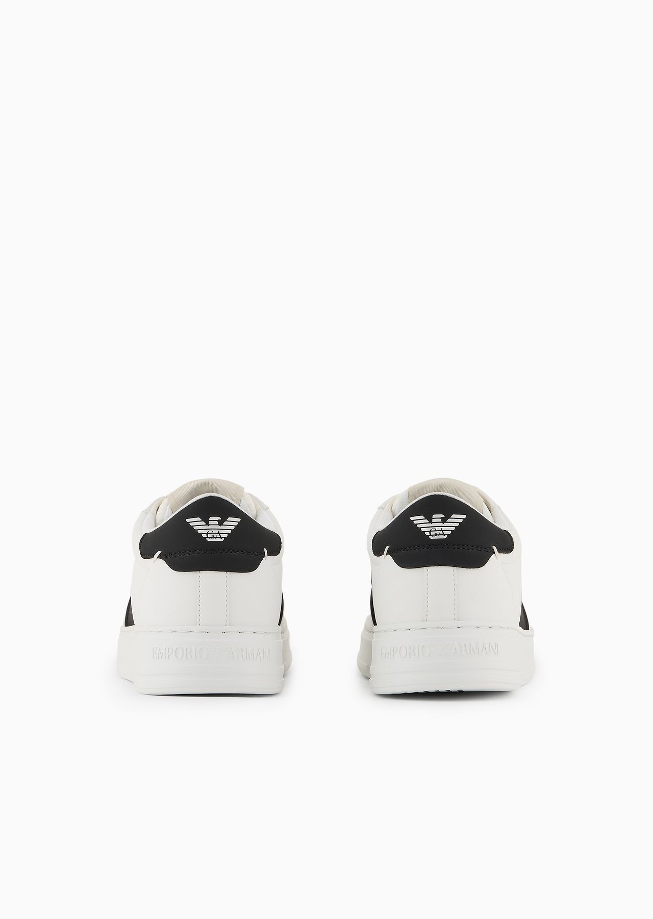 Leather sneakers with rubber details - 6