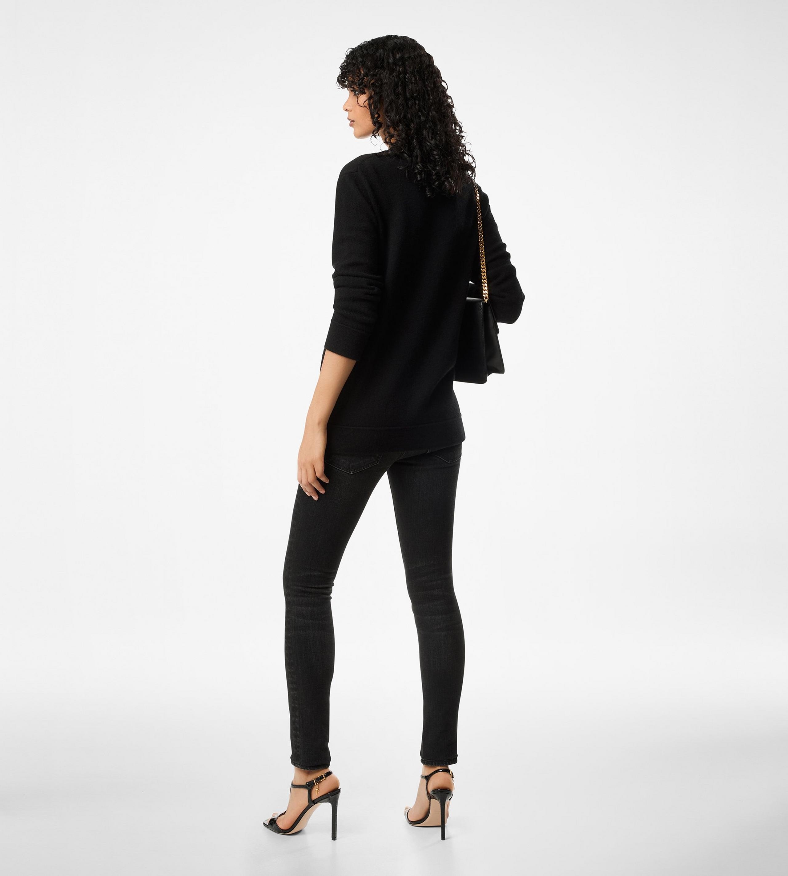 SOFT CASHMERE RELAXED FIT KNIT CARDIGAN - 4