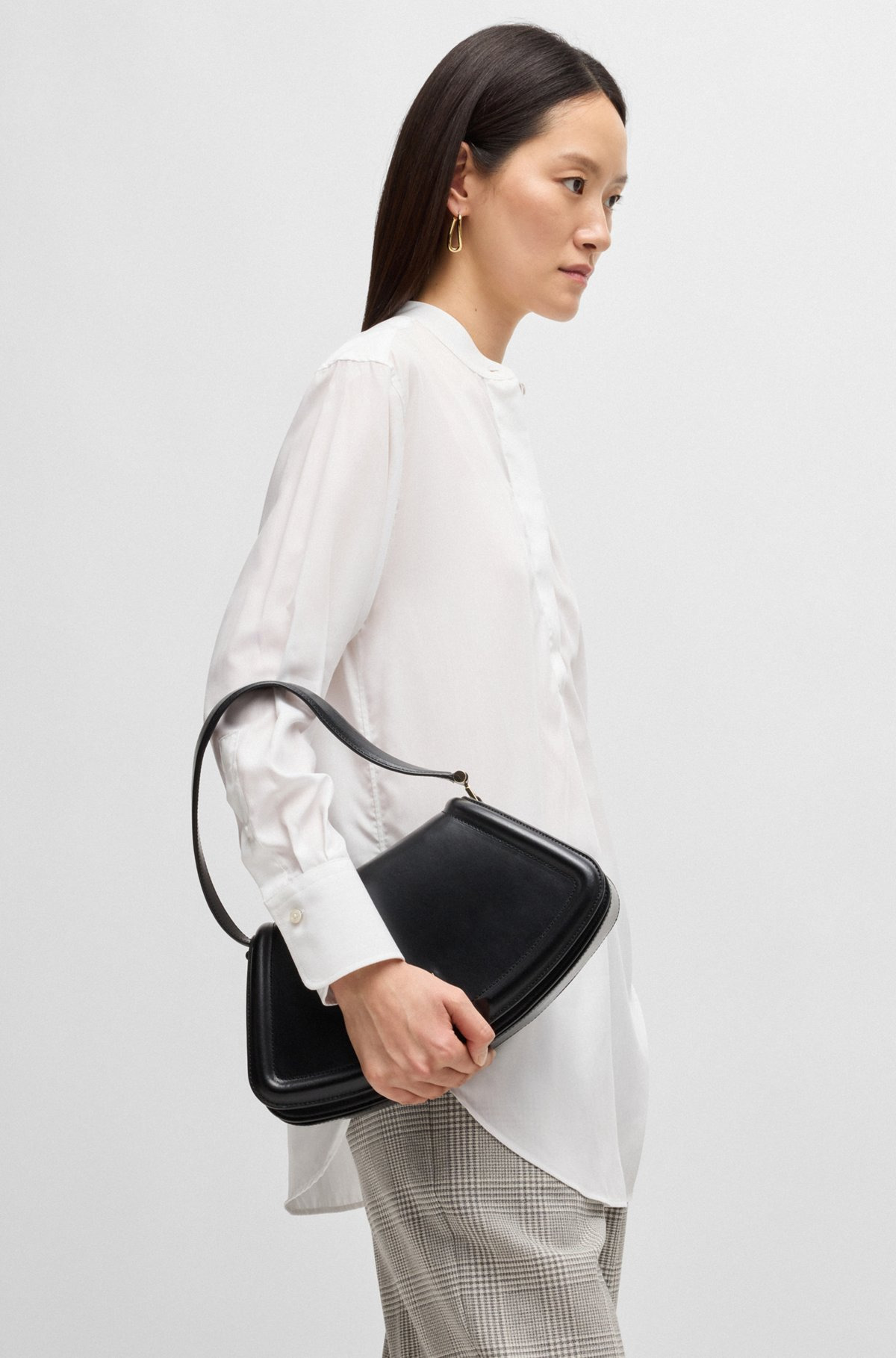 RELAXED-FIT BLOUSE IN EASY-IRON POPLIN - 6