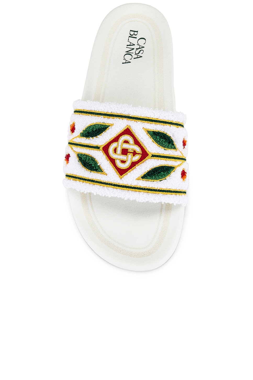 Embroidered Terry Slider - 4