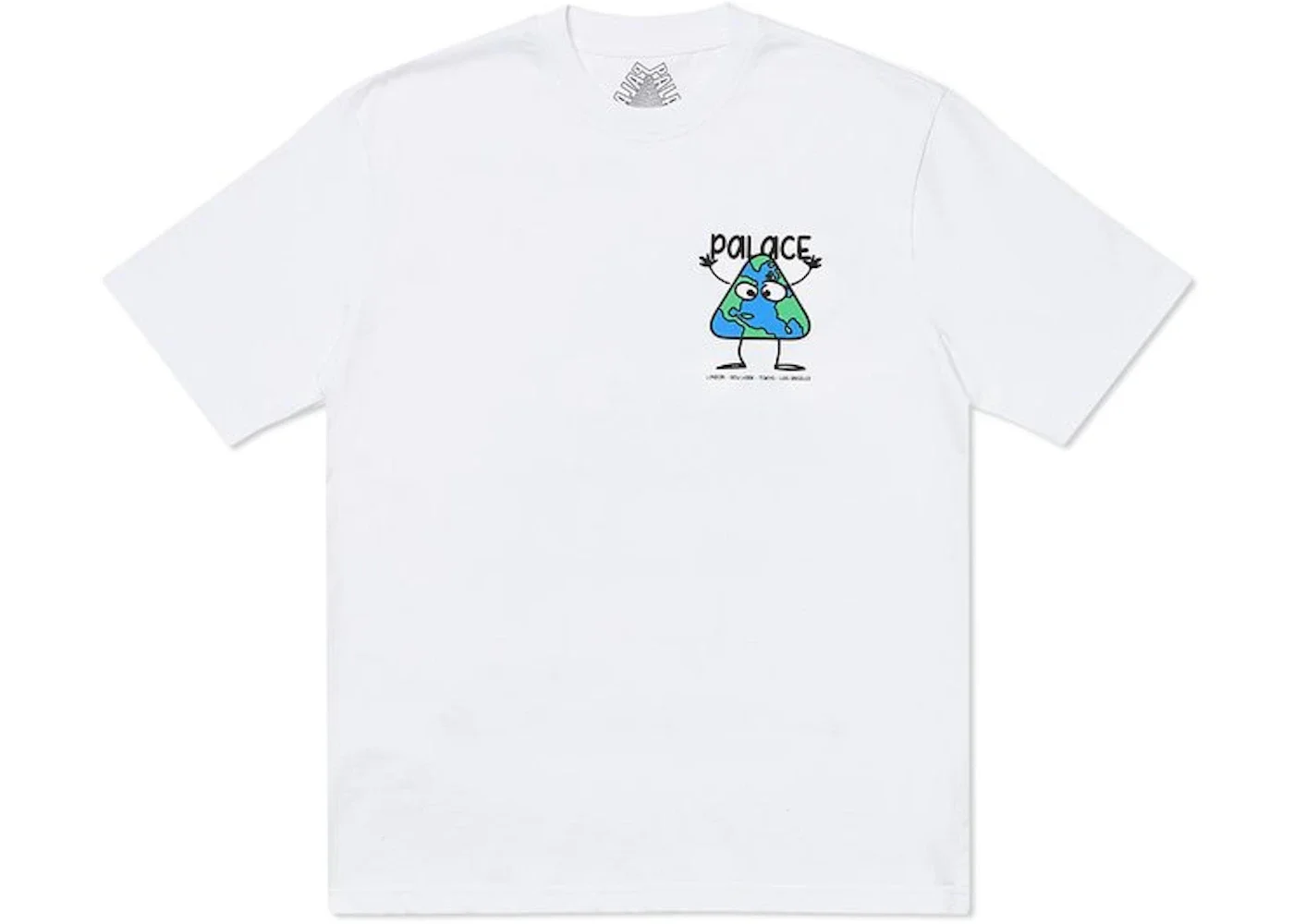 Palace Globlerone T-Shirt White - 1