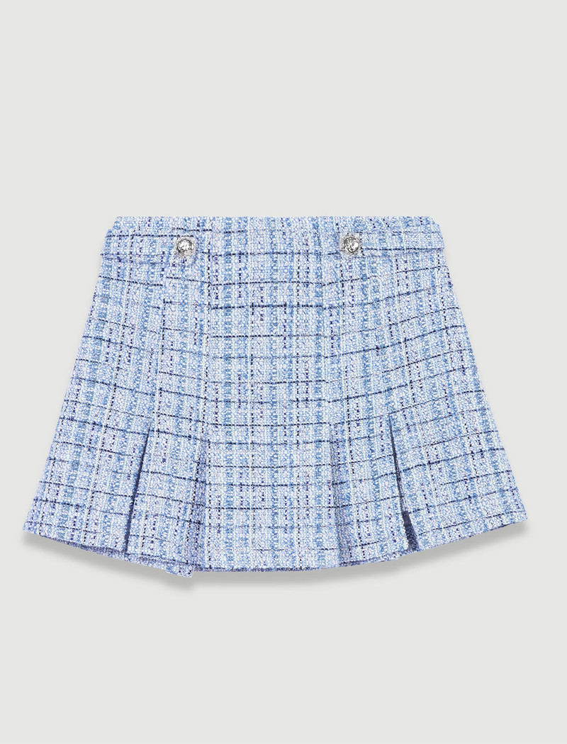 Short pleated skirt 1