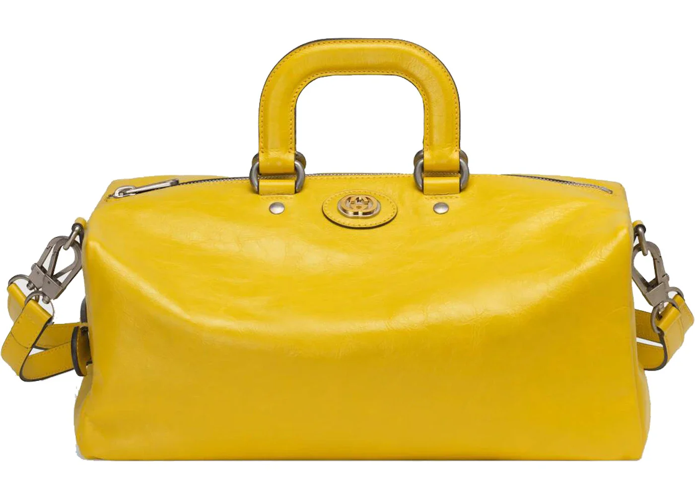 Gucci Backpack Soft Leather Yellow - 1