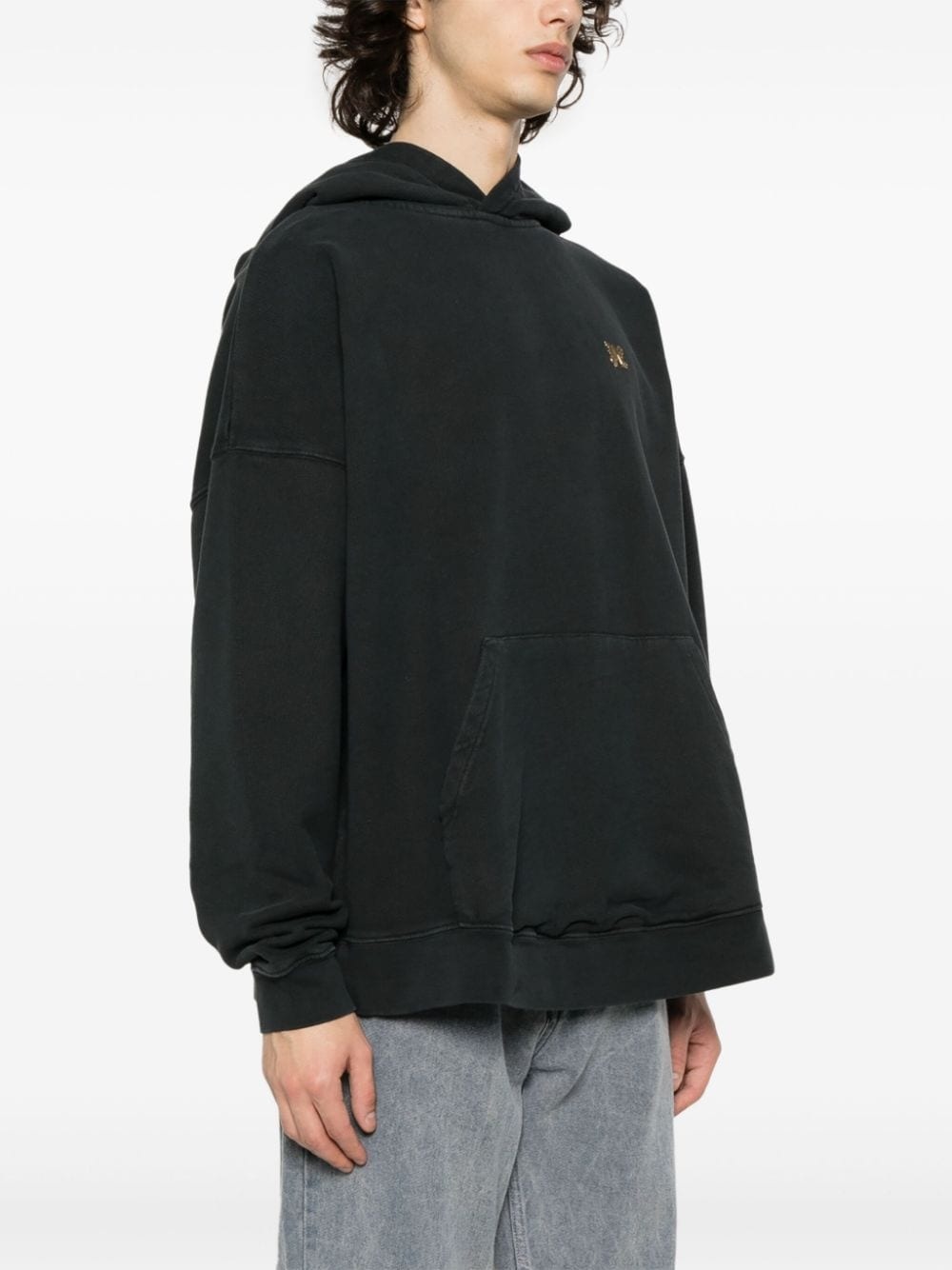 Foggy logo-print hoodie - 4