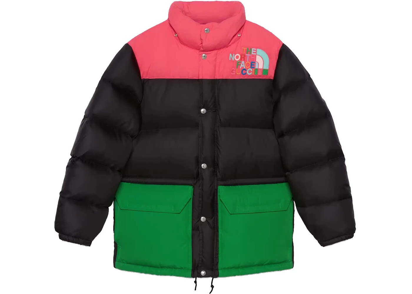 Gucci x The North Face Down Jacket Black/Multicolor - 2