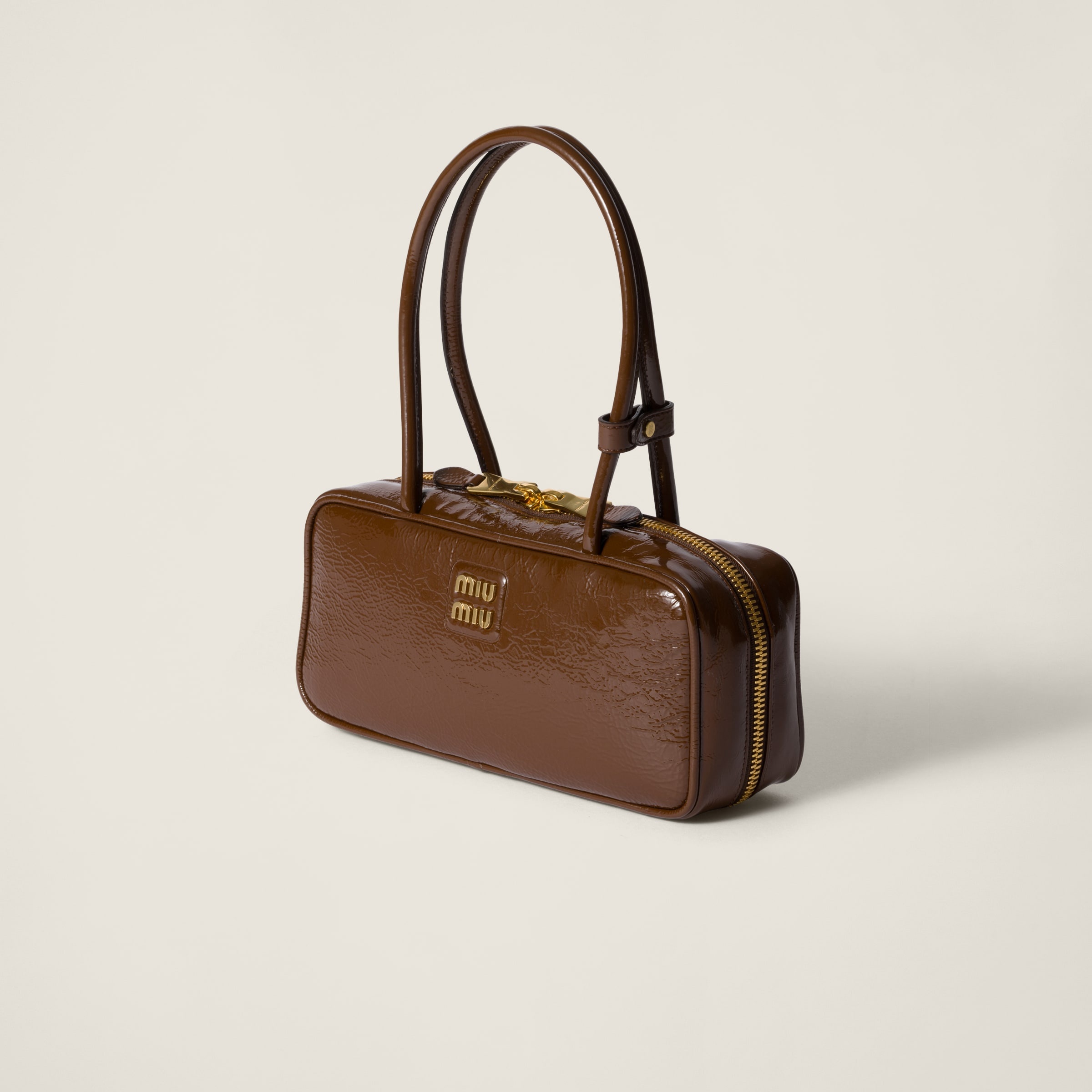 Beau naplak patent leather bag - 2