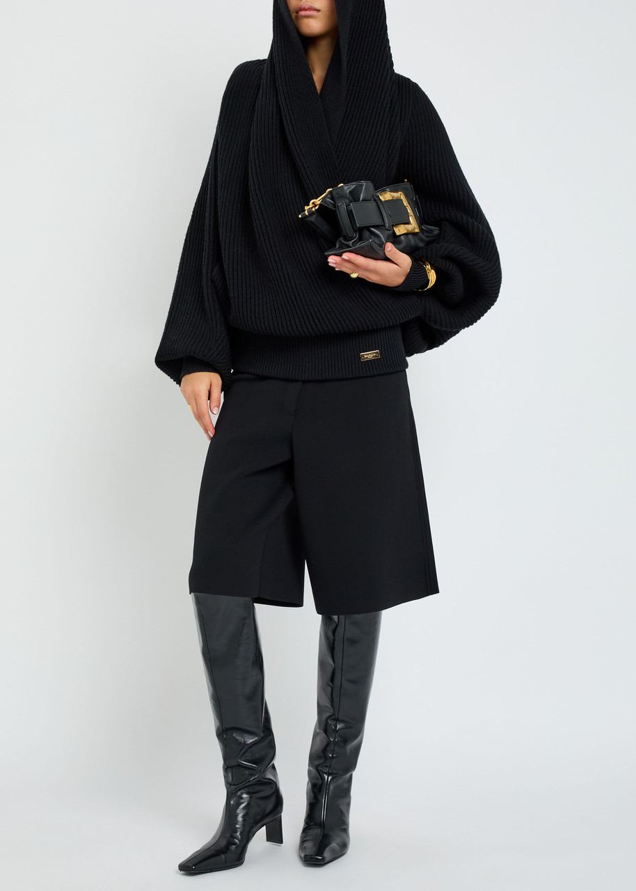 Balmain Hooded Wool-knit Jumper - 4