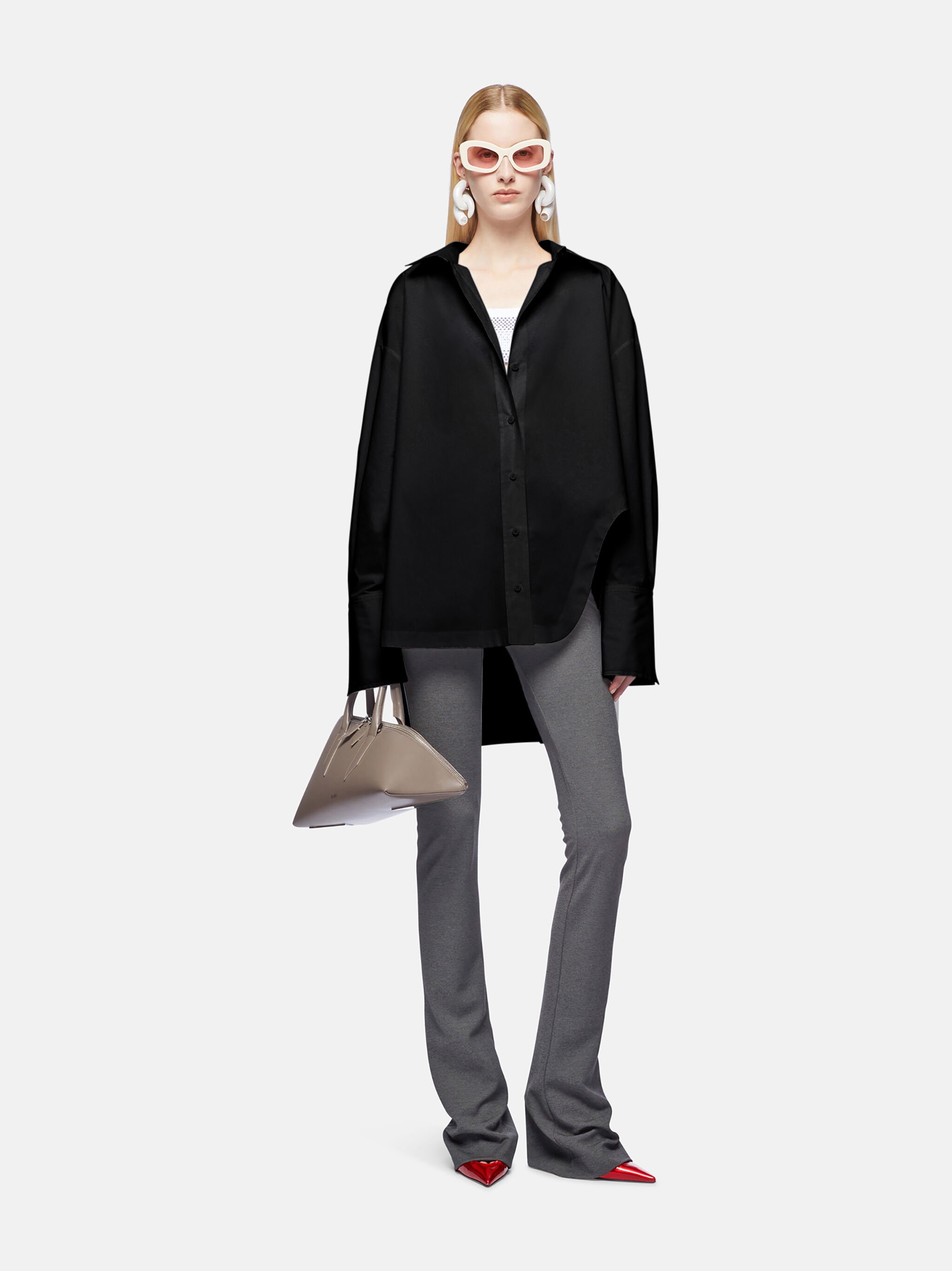 ''DIANA'' BLACK SHIRT - 2