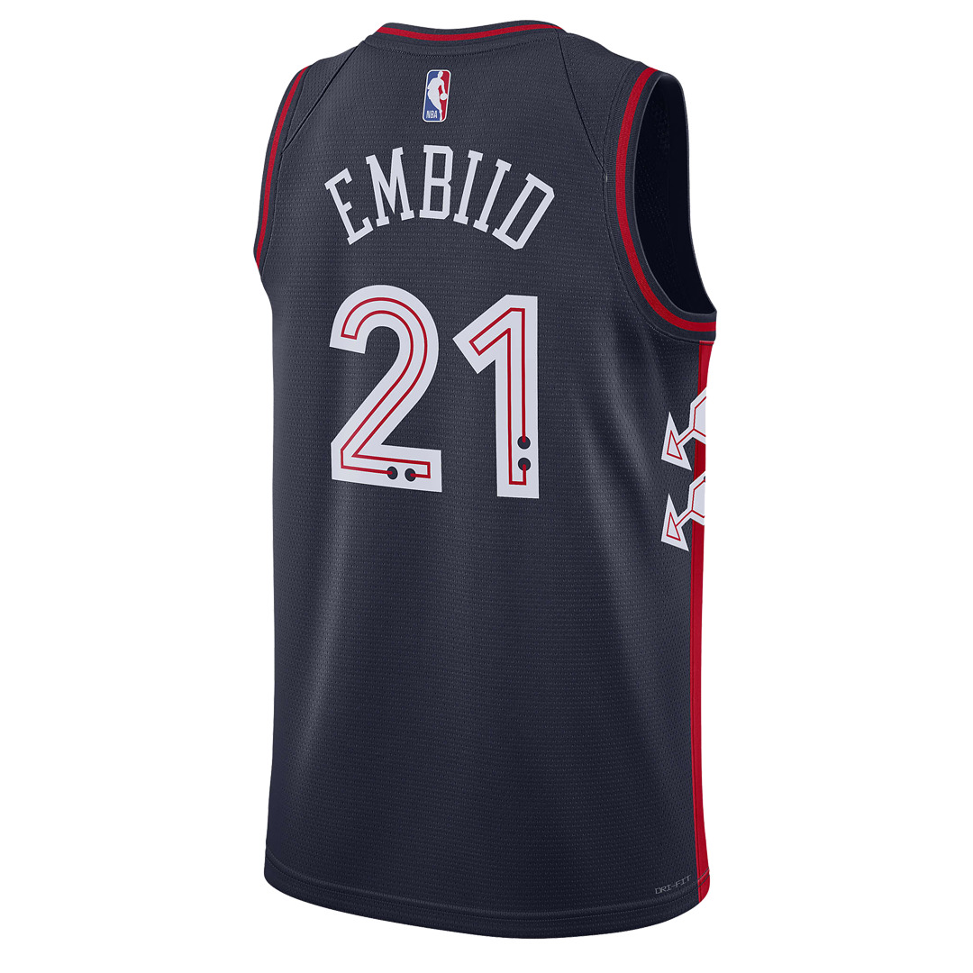 Nike Dri-FIT NBA Swingman Jersey 2023/24 City Edition 'Philadelphia 76ers Joel Embiid' DX8515-420 - 2
