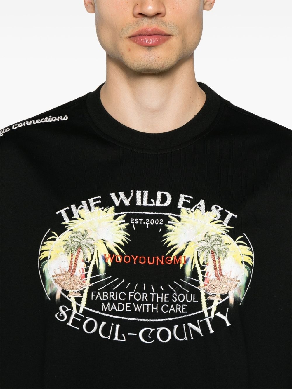 palm tree T-shirt - 4
