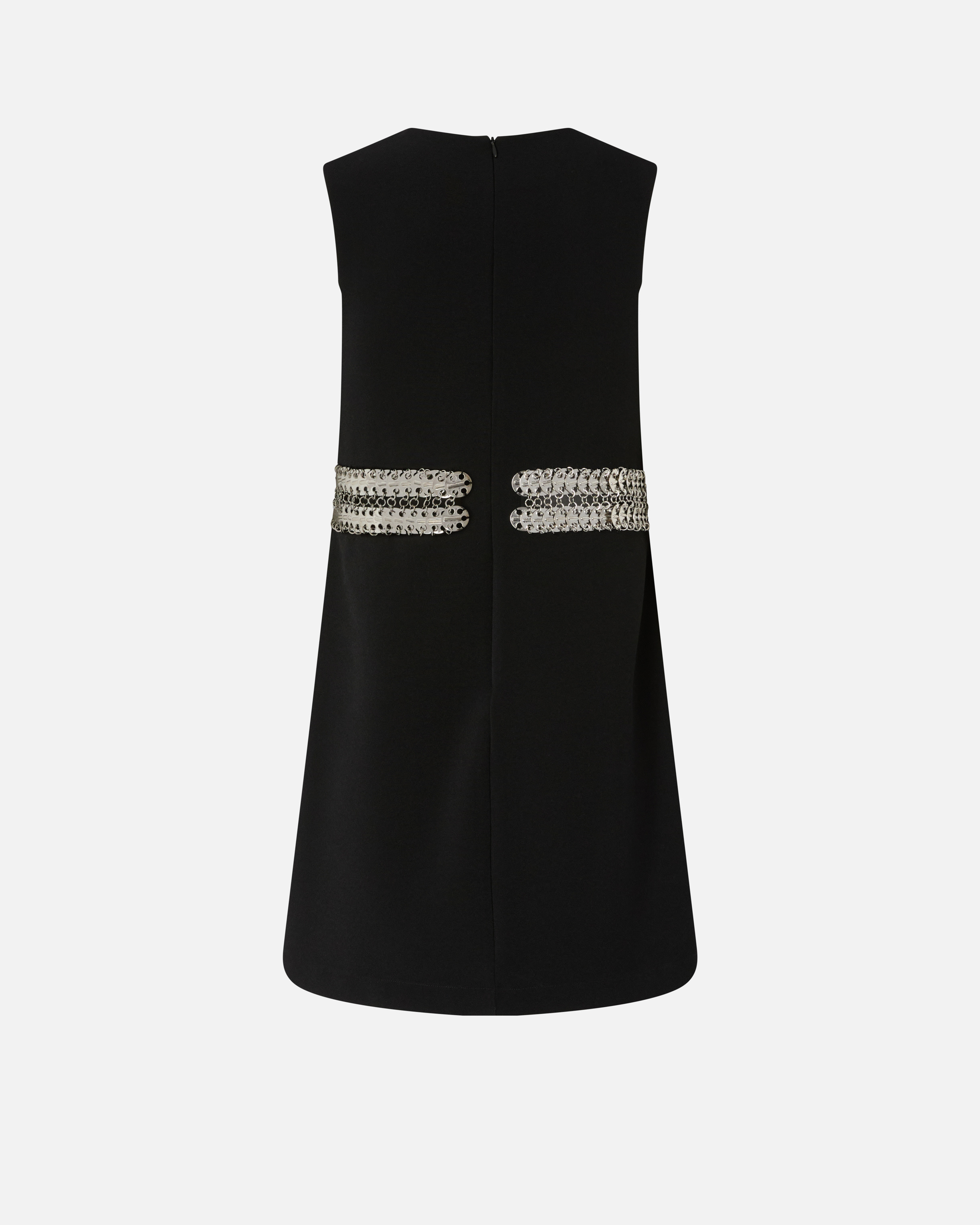 CREPE DRESS WITH JEWEL EMBROIDERY - 2
