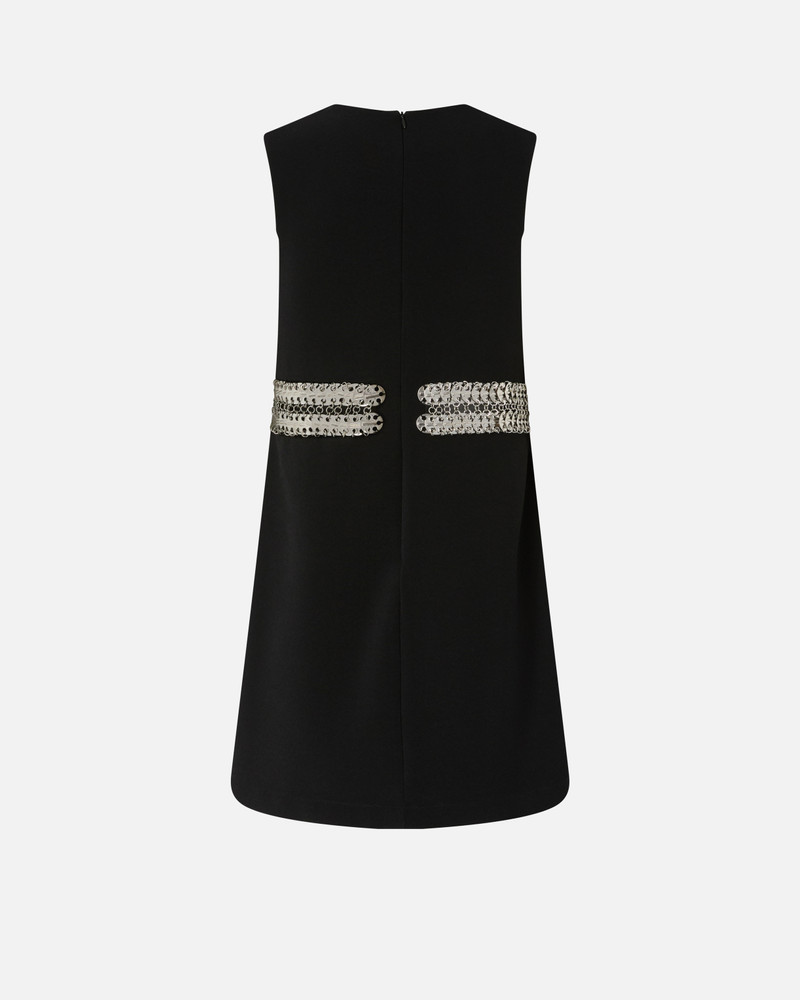 PINKO CREPE DRESS WITH JEWEL EMBROIDERY outlook