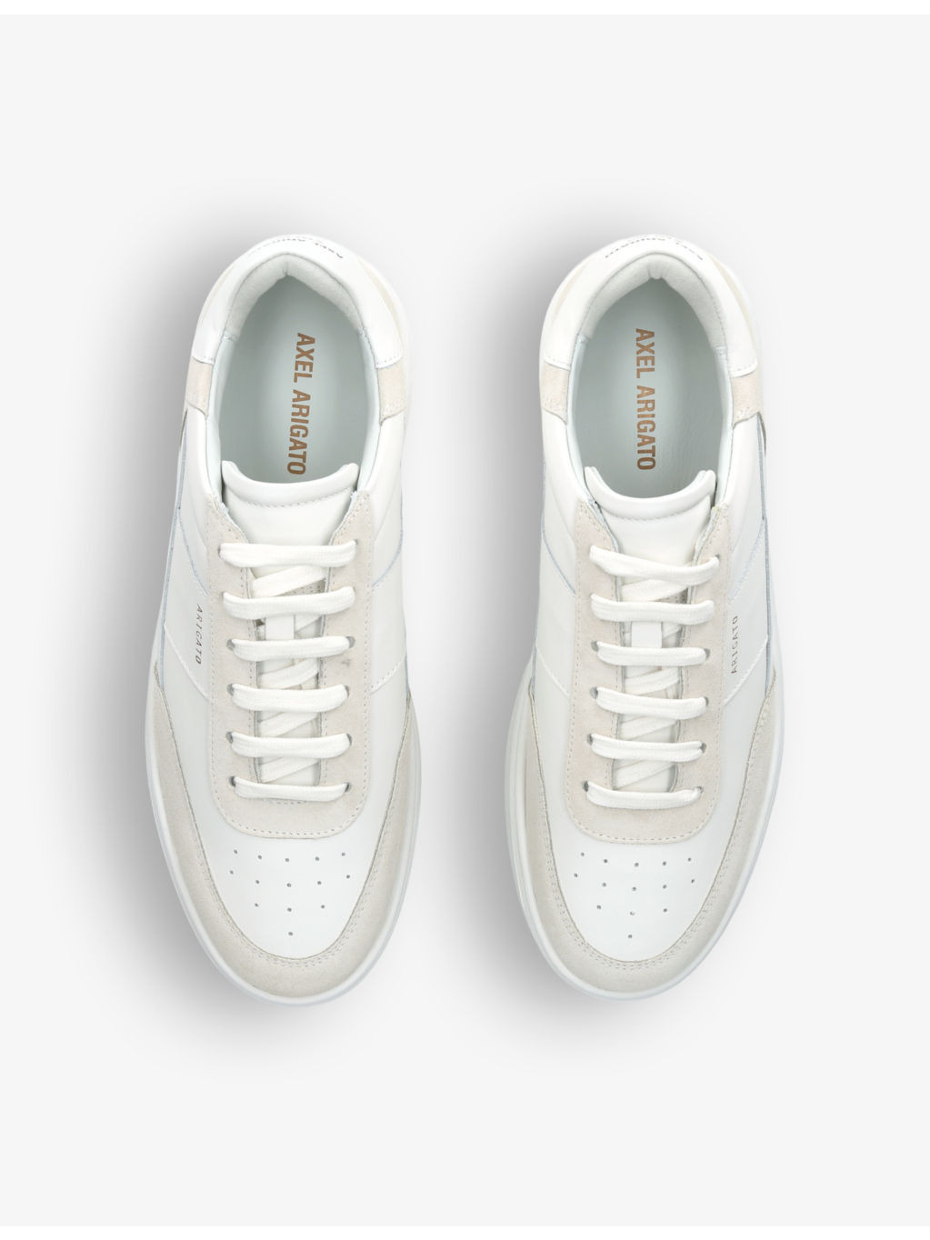 Orbit chunky-sole leather low-top trainers - 2