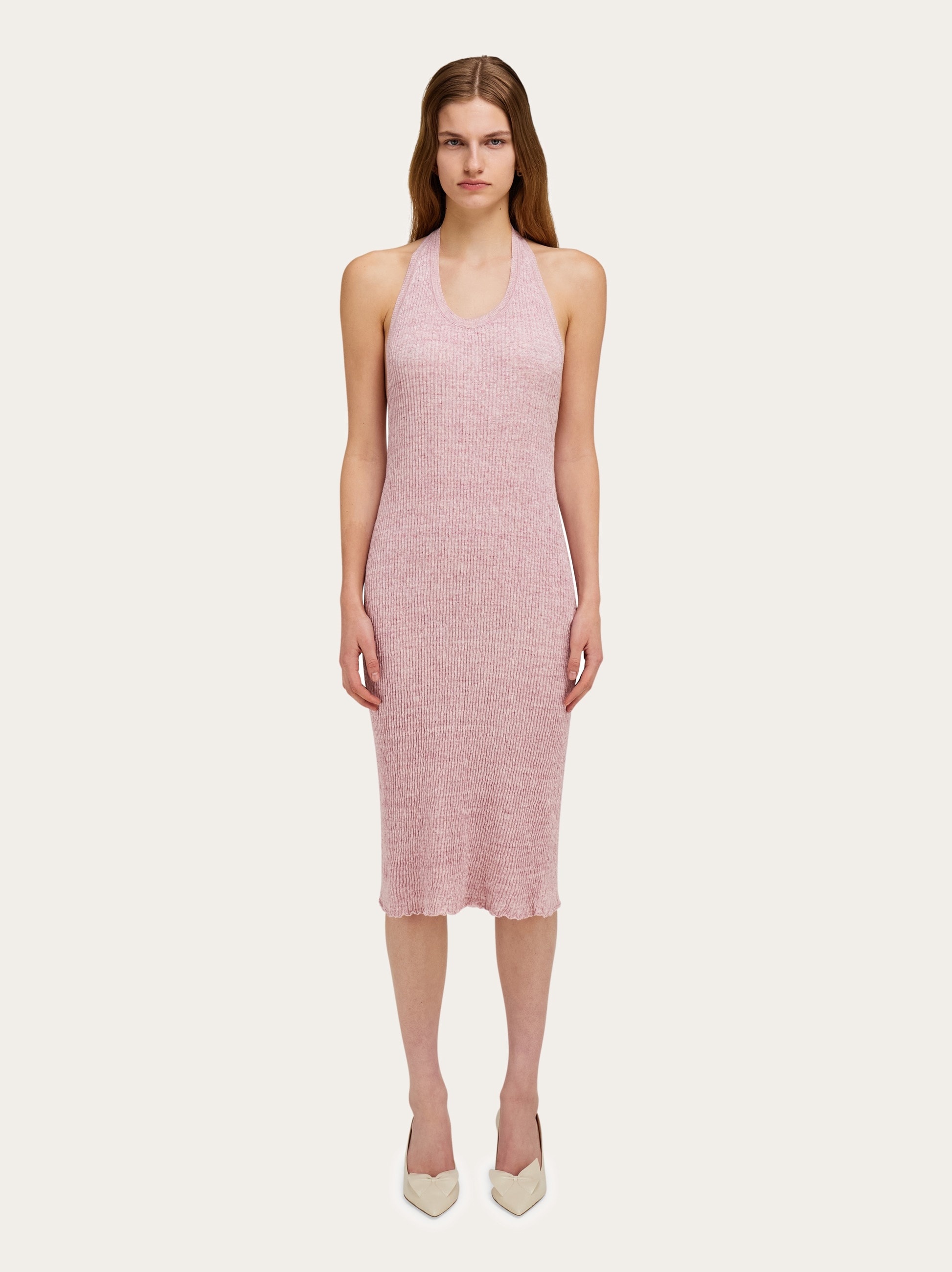 Sleeveless linen dress - 2