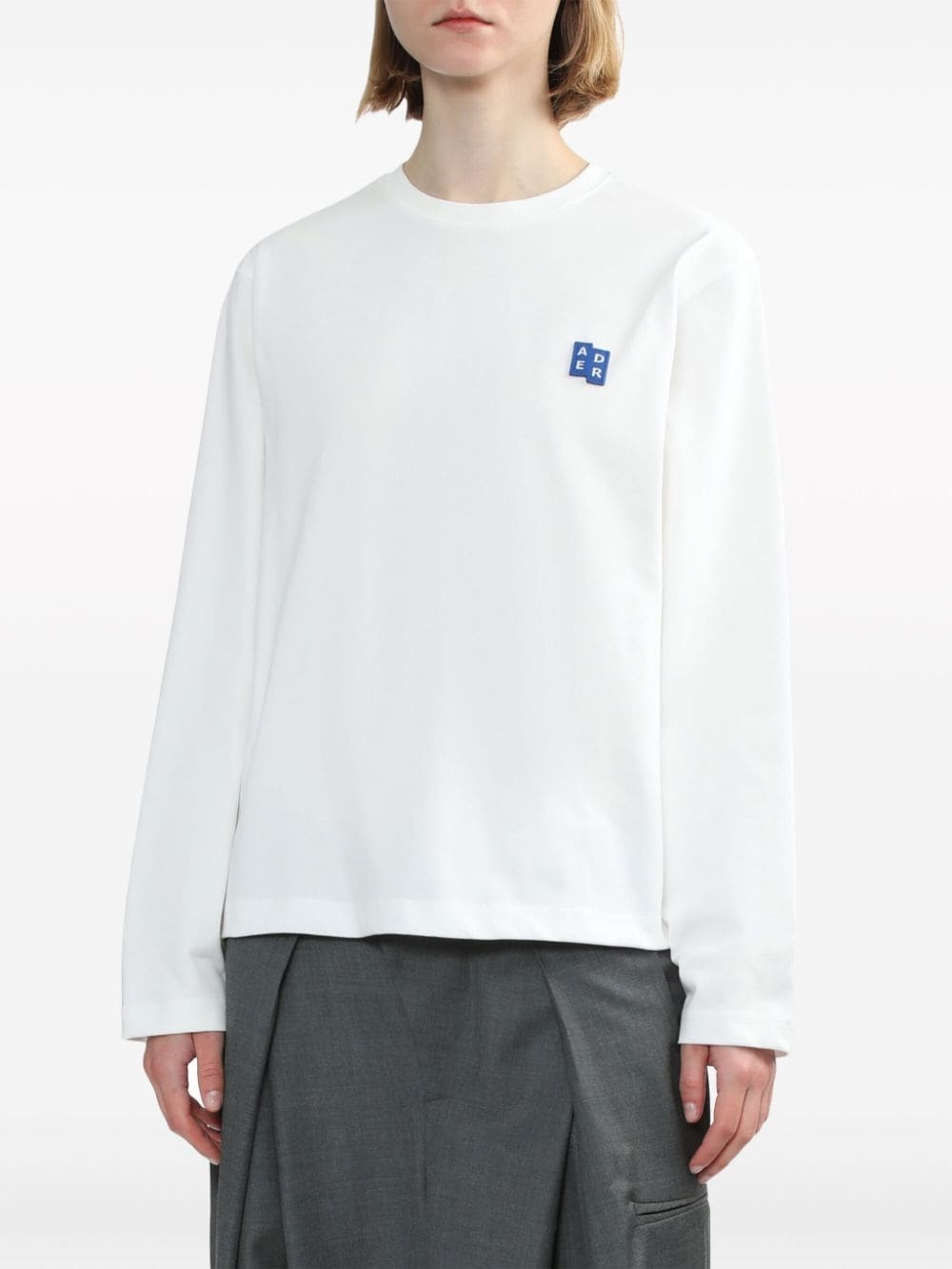 Tetris-appliquÃ© cotton T-shirt - 3