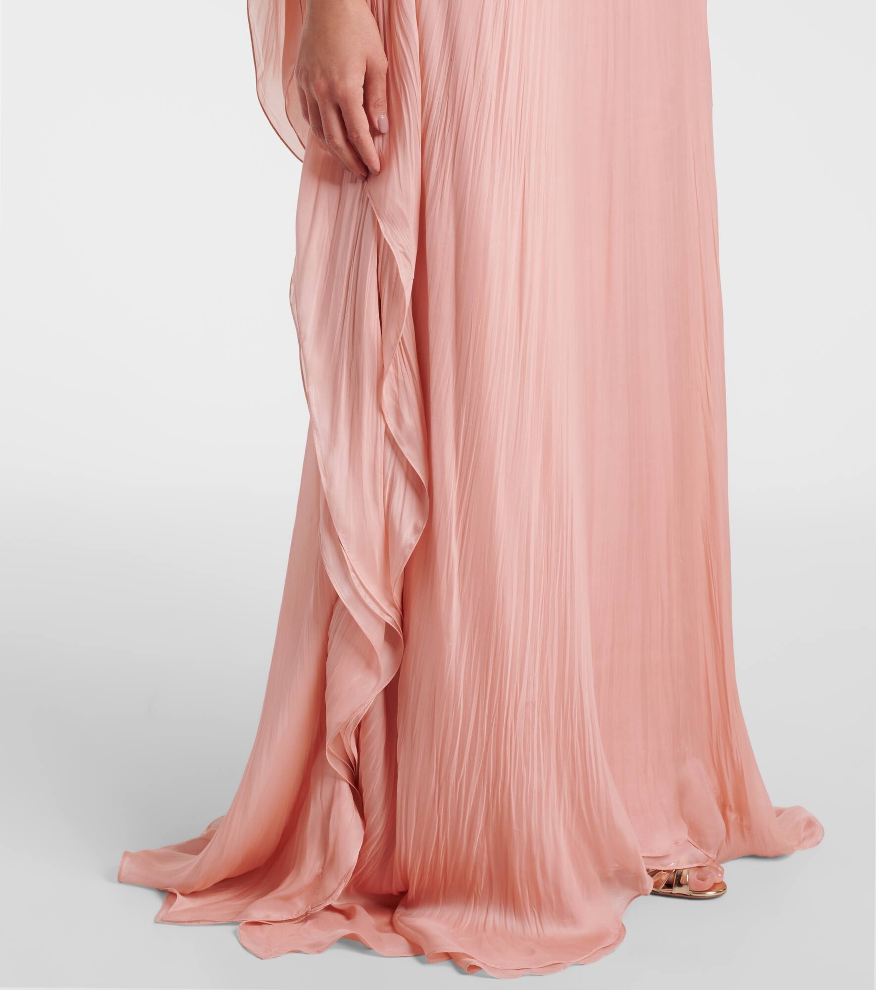 Embellished silk kaftan - 5