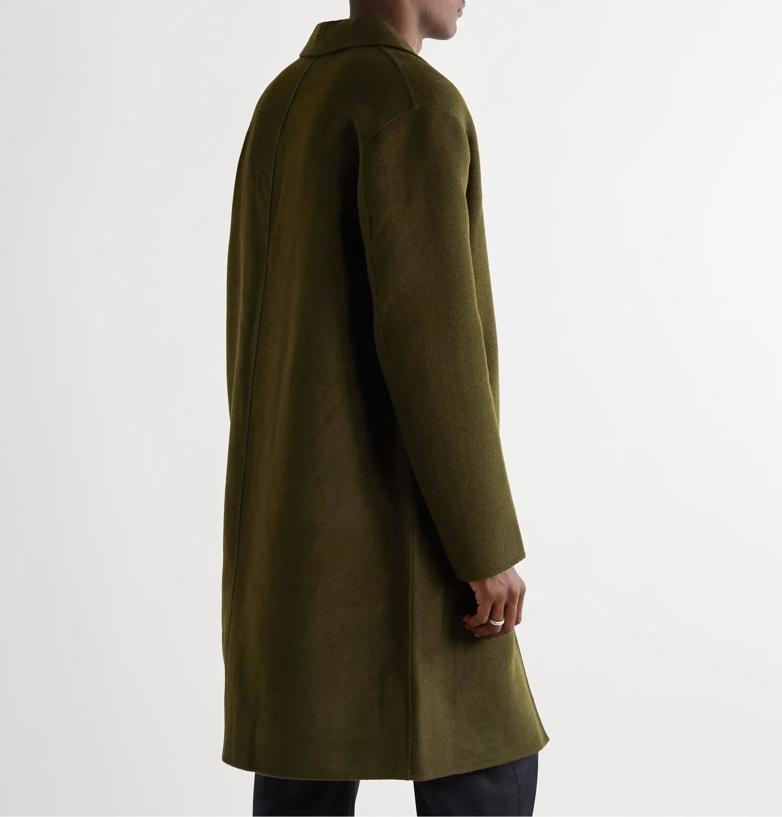 Dali Double-Faced Wool-Twill Coat - 4