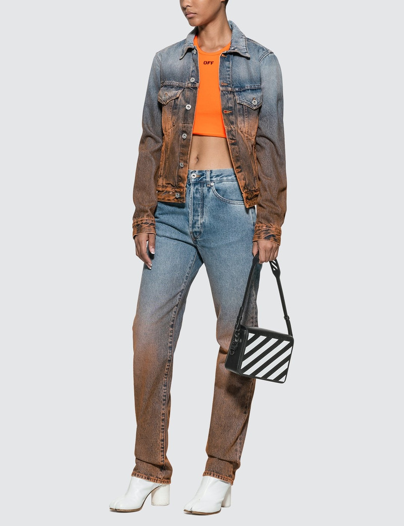 DEGRADE TWO-TONE JEANS 4