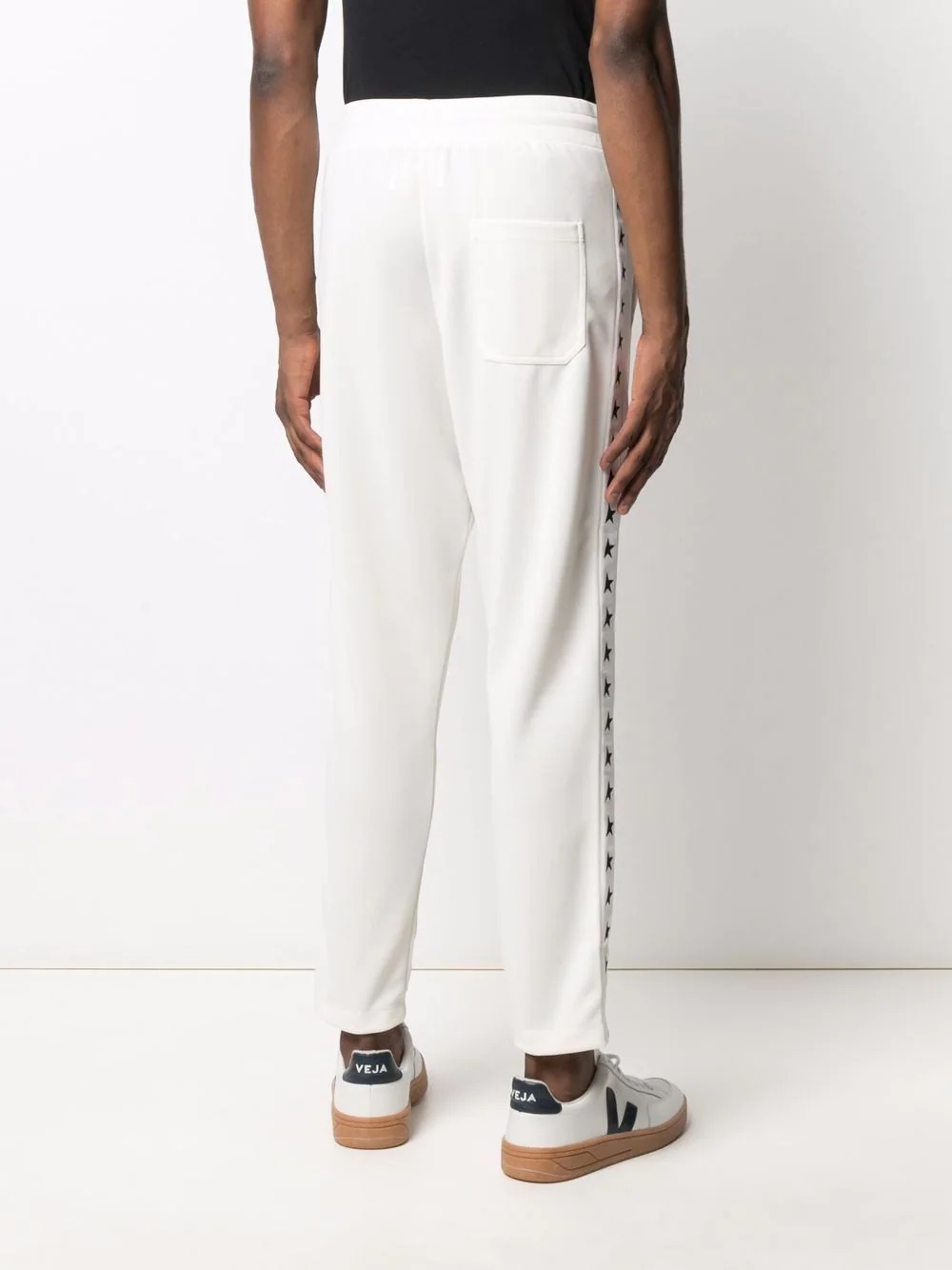 star-trim tailored track pants - 4