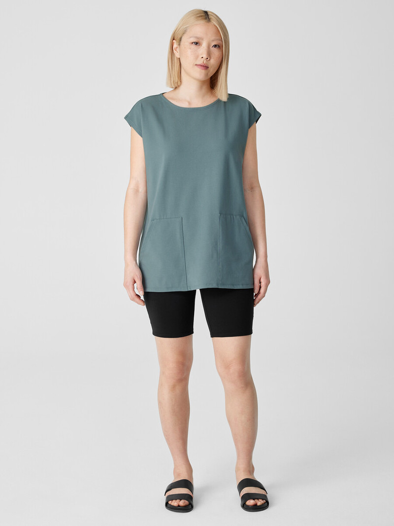 Pima Cotton Stretch Jersey Shorts 6