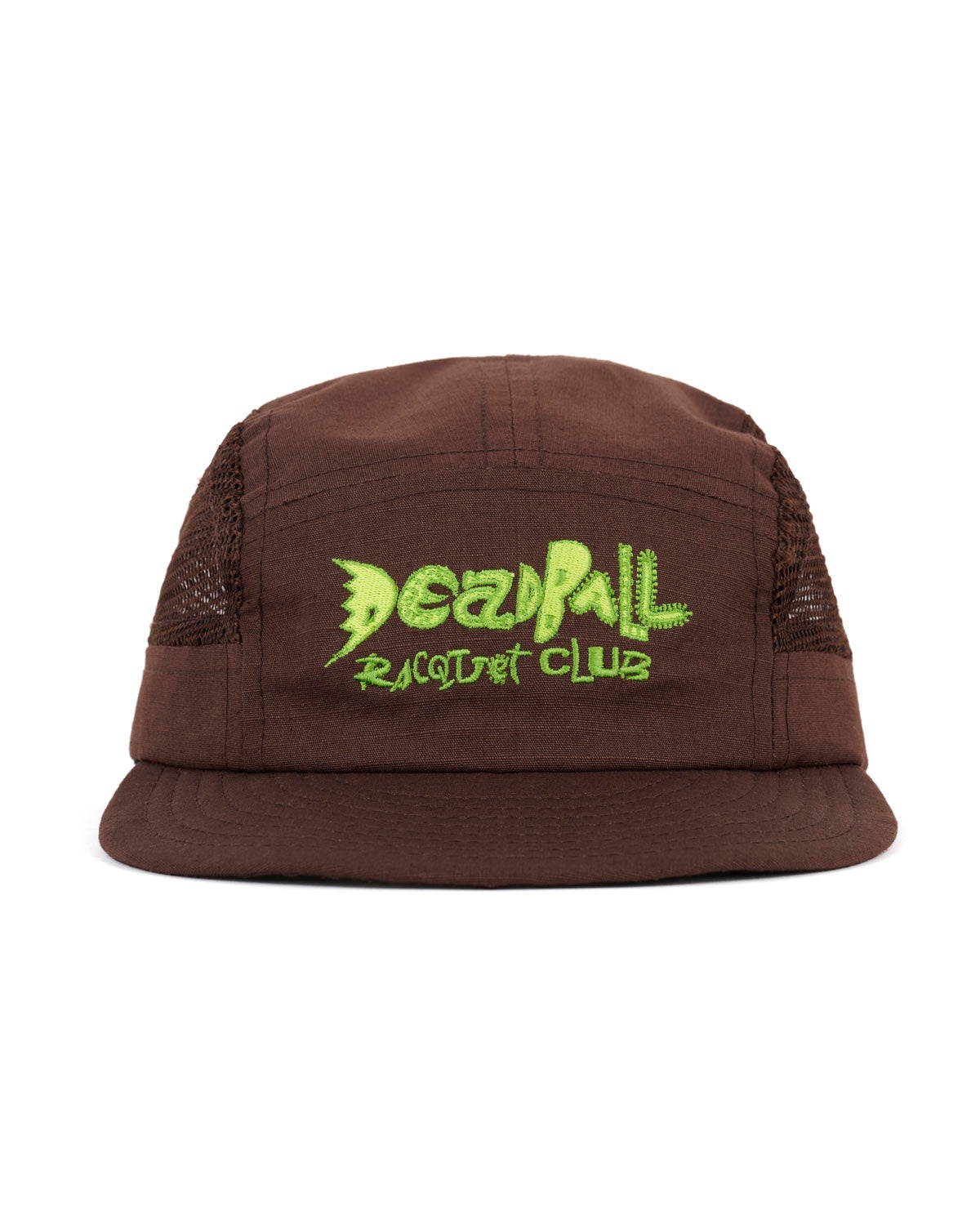 Brain Dead Equipment Deadball Racquet Club Hat - Brown - 1
