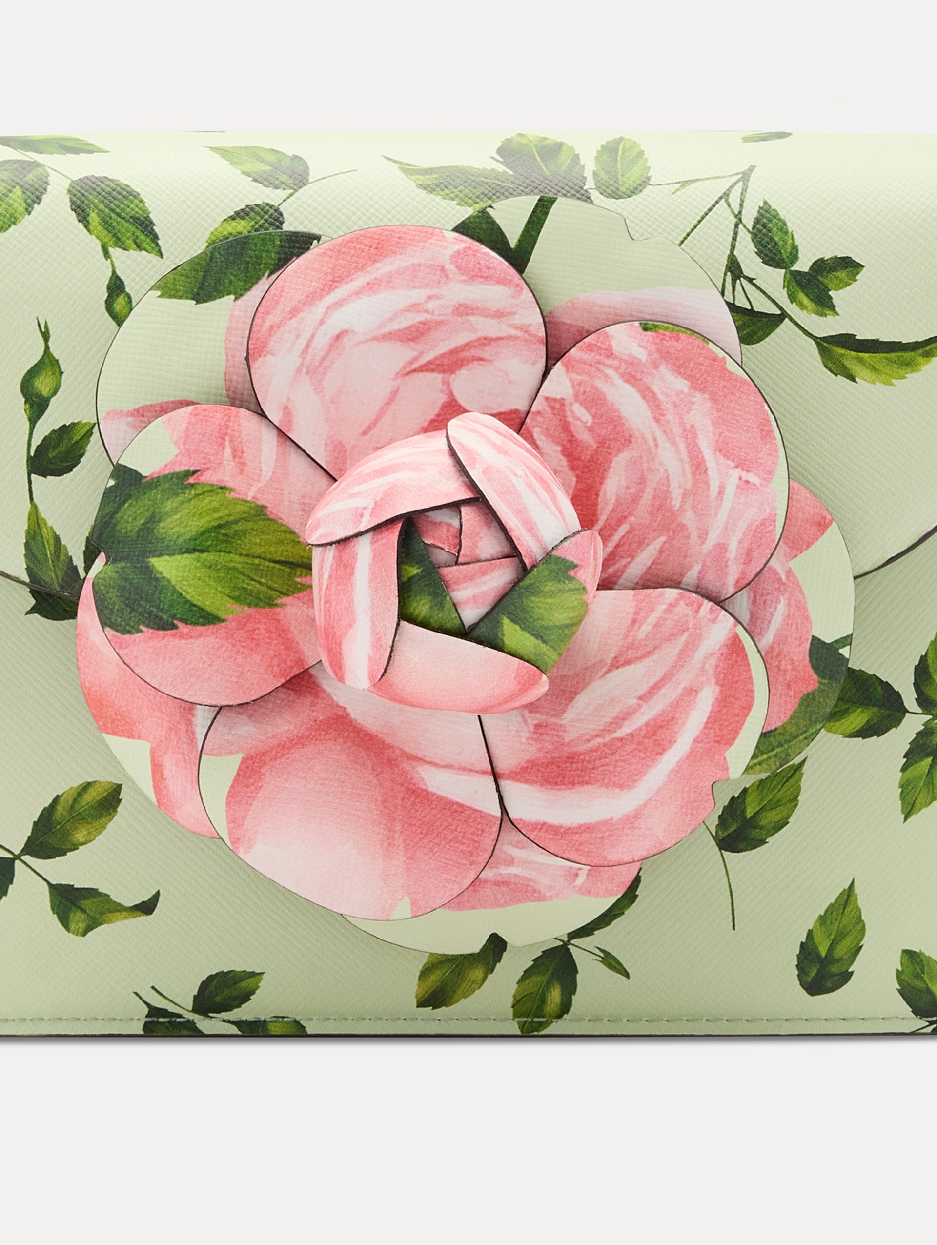 ENGLISH ROSE PRINTED MINI TRO BAG - 4