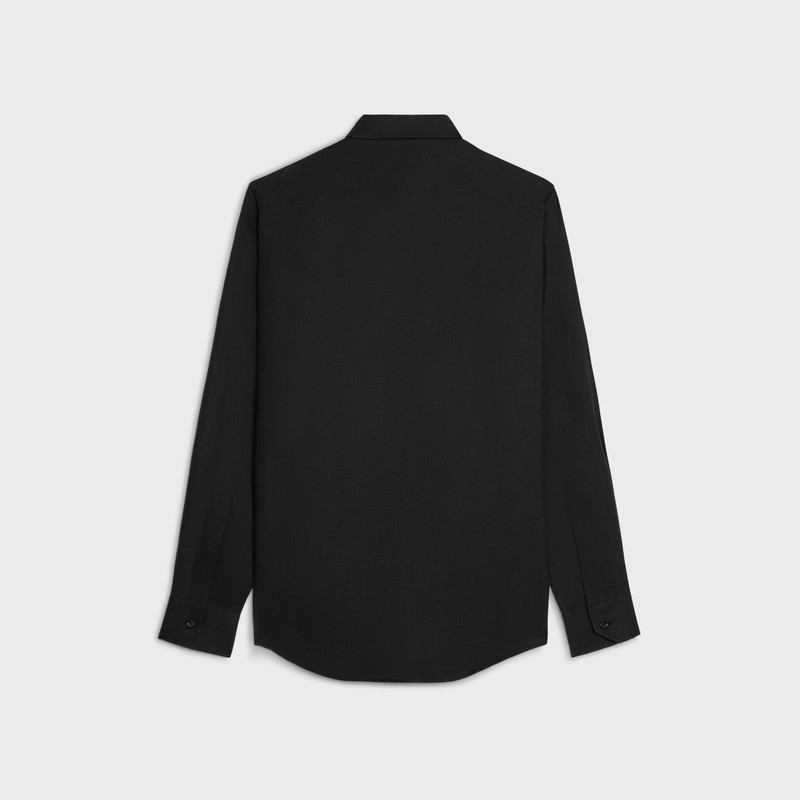 CELINE loose shirt in linen outlook