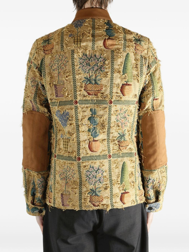 fringed print jacket 4
