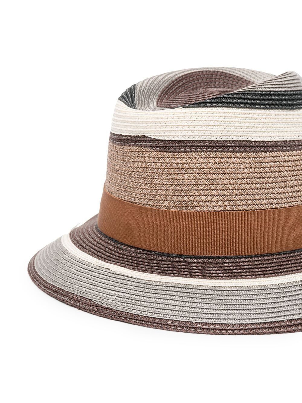 striped trilby Hat - 2