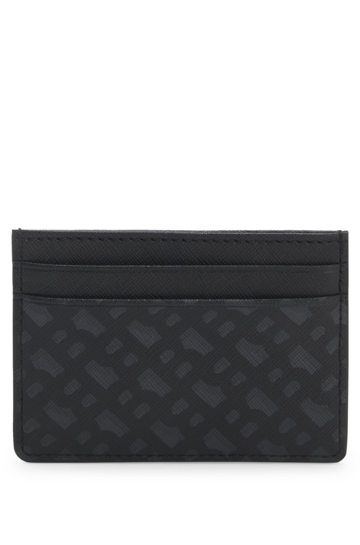 MONOGRAM CARD HOLDER WITH FOIL-EMBOSSED LOGO - 2