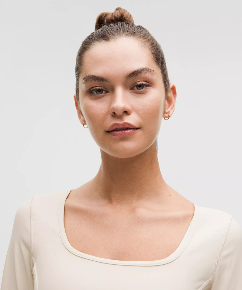 Waist-Seamed Nulu Long-Sleeve Shirt 4